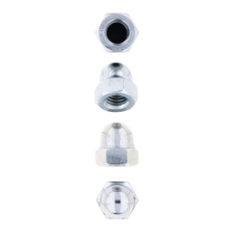 Dome Nut - Zink Plated